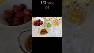 Homemade Strawberry Daiquiris Frozen Strawberry Daiquiri Recipe [upl. by Judye]