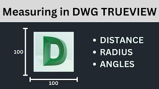 How to Measure Objects  DWG TrueView [upl. by Mandle]