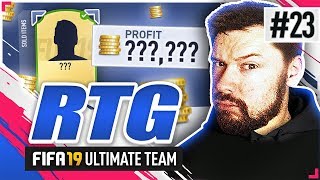 MASSIVE TRADE PROFITS  FIFA19 Road to Glory 23 Ultimate Team [upl. by Byrle]