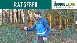 Wanderstock Ratgeber und Nordic Walking Anfängertipps  Basics [upl. by Haliehs]