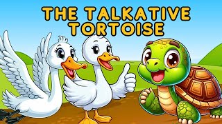 The Talkative Tortoise  Bedtime Story  English Stories For Kids [upl. by Warrenne]