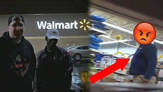 HIDE AND SEEK AT WALMART ALMOST KICKED OUT [upl. by Ydiarf454]