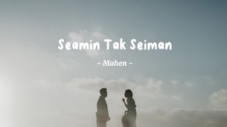 Seamin Tak Seiman  Petrus Mahendra lyric [upl. by Anaeerb473]