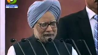 Prime Minister of India Dr Manmohan Singhs Address To The Nation On Independence Day Part 1 [upl. by Francesco]