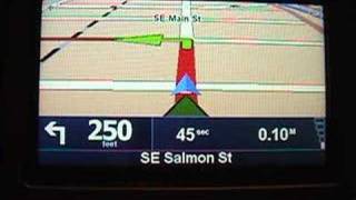 TomTom 910 Text To Speech Demo [upl. by Horton]