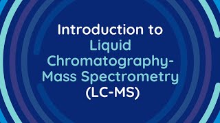 Liquid Chromatography  Mass Spectrometry  Introduction To The Concept [upl. by Euqinomahs]