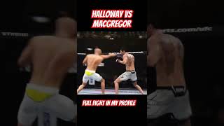 ufc 4 Halloway vs Macgregor online ufc mma gaming xbox ufc4 ufc4knockouts mmaa easportufc4 [upl. by Eittam]