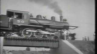 steam locomotive head on collision and explosion [upl. by Enovaj]