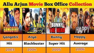 Allu Arjun all movies list  Allu Arjun movie Box office Collection2024  Allu Arjun action movie [upl. by Hite]