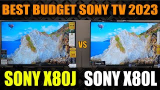 Sony X80L vs Sony X80J  Sony X80L Review  New Sony Bravia TV 2023  Sony X80L vs X80K  X80L Specs [upl. by Acsecnarf]