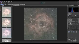 Editing Rosette Nebula with Affinity Photo [upl. by Leidag]