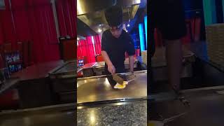 Our Hibachi Chef Was AMAZING [upl. by Desirae]