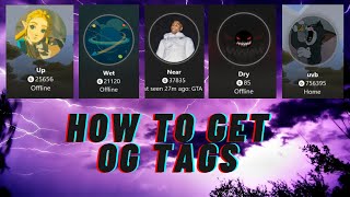 How To Get OG Gamertags [upl. by Erlandson200]