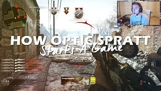 How OpTic Spratt Starts A Game [upl. by Leverett]