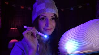 ASMR  Tracing Your Face with Light [upl. by Shirlie53]