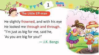 Lesson1 The Little ElfMan English Prose3 Genius Kidz  School Learning [upl. by Jamila]