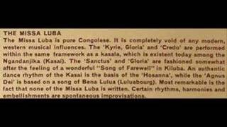 Missa Luba 1965 Twai Tshinaminai work song A7 [upl. by Cogswell]