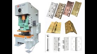 Brass door hinge production lineManufacturing Door Hinges from Fanshun Machinery [upl. by Notsruht251]