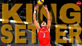 Kings of Setters  Joshua Retamar The Youngest Player of Mens Volleyball National Team [upl. by Holt]