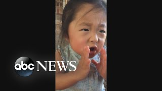 Girl 5 recalls moment she met adoptive parents [upl. by Alehs]