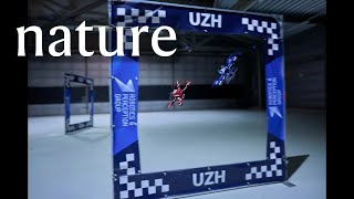 Championlevel Drone Racing using Deep Reinforcement Learning Nature 2023 [upl. by Nosyd]