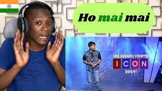 African Reacts To J Lalrosanga  Ho mai mai  LPS Youth Icon 2024 top 10 contest [upl. by Enneirda583]