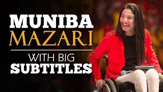 ENGLISH SPEECH  MUNIBA MAZARI  We all are Perfectly Imperfect English Subtitles [upl. by Idorb]