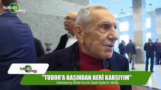 Aydemir Akbaş quotTudora başından beri karşıyımquot [upl. by Namrac936]