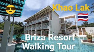 The Briza Beach Resort Khao lak walking tour June 2024 [upl. by Lahcim110]