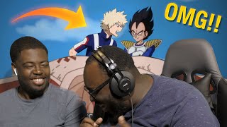 BAKUGO VS VEGETA RAP BATTLE Reaction rustage [upl. by Tila]