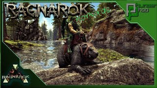 Ark Ragnarok Nomads 18  JOURNEY TO FIND BEAVERS AND MICRORAPTORS [upl. by Ttevy]