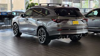 2022 MDX Type S Advance in Liquid Carbon Metallic with Ebony interior with Accessories [upl. by Llig]