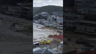 DEVASTATION CAUSED BY MASSIVE WAVES IN WESTERN CAPE [upl. by Pfaff]