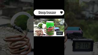 Mini deep freezer make at homeshortvideo [upl. by Alrrats]