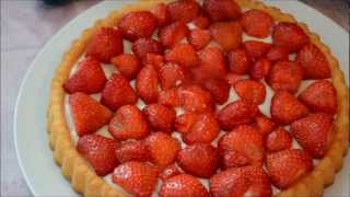 DIY  ♥ Erdbeerkuchen  Torte   Strawberry Cake ♥ [upl. by Nosnevets]