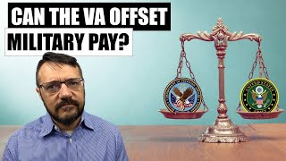 Can a Pension amp the VA Offset Military Pay [upl. by Scandura987]