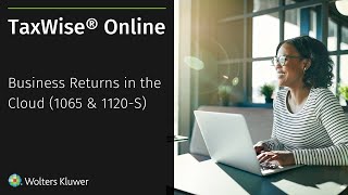TaxWise Online Business Returns Demo [upl. by Trilley]