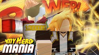 ALL WORKING CODES  NEW QUIRKS SHOWCASE  My Hero Mania [upl. by Mckenna]