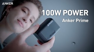 Charge Your Phone Tablet and Notebook—Anker Prime 100W GaN Wall Charger [upl. by Neram459]