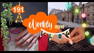 ASMR français  Vlog  190  fin octobre voyage à Paris élections USA et blabla [upl. by Greyson]