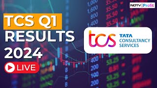 TCS Q1 Results LIVE I TCS FY25 Quarterly Earnings 2024 I TCS Q1 Results Today LIVE [upl. by Nedah335]