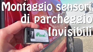 Montaggio sensori di parcheggio elettromagnetici invisibili su Atos Prime del 2001 [upl. by Tatia987]