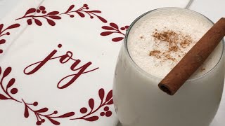 NonAlcoholic Coquito Recipe  How to make Puerto Rican Eggnog [upl. by Annayek]