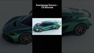 The Top 5 Fastest 060 Production Cars cars [upl. by Waite657]