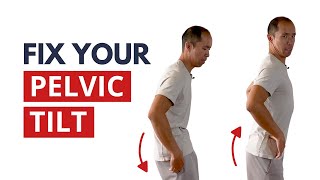 4 Key Exercises to CONTROL Your Pelvic Tilt Anterior amp Posterior [upl. by Deeas]