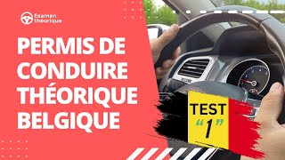 Nouveau permis de conduire théorique Belgique 2025 ✅ 50 Questions [upl. by Verbenia]