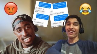 Song Lyric Text Prank On ExGirlfriend Trolling With 2pacDont You Trust Me [upl. by Aicelef416]