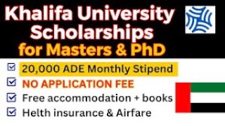 Fully Funded Masters and PhD Scholarships for spring 2025 [upl. by Eeresid]