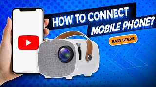 How to Connect Mobile Phone to Projector for Easy Screen Mirroring  Easy Setup Guide  WOWNECT [upl. by Prentiss]