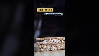 The only paneer sandwich for muscle gain fitness food highprotine recipe [upl. by Carlson]